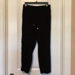 Old Navy Black soft rayon Crops